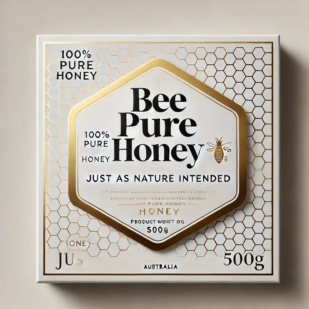 100% Pure Raw Honey