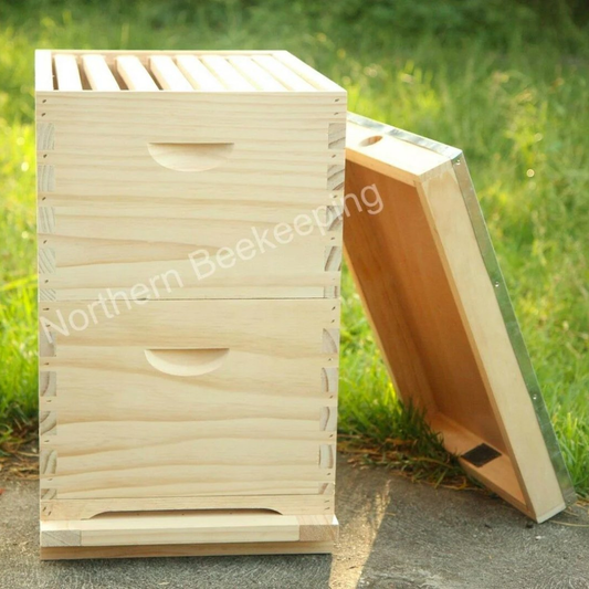 10 Frame Flat Pack Bee Hive Kit for Beekeeping